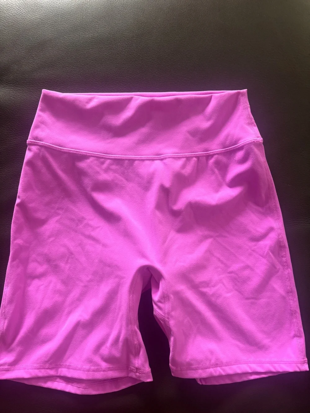 Buff Bunny High-Waist Pink Women's Shorts - Picture 5 of 8